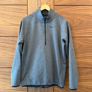 Nike EUC Dri-Fit Gray Half-Zip Men's Pullover - Sz S